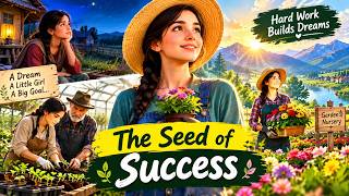 The Seed of Success 🌱 | A Simple English Story About Hard Work & Never Giving Up