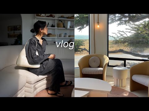 VLOG | Weekend in Cambria, CA (White Water, Moonstone Beach)