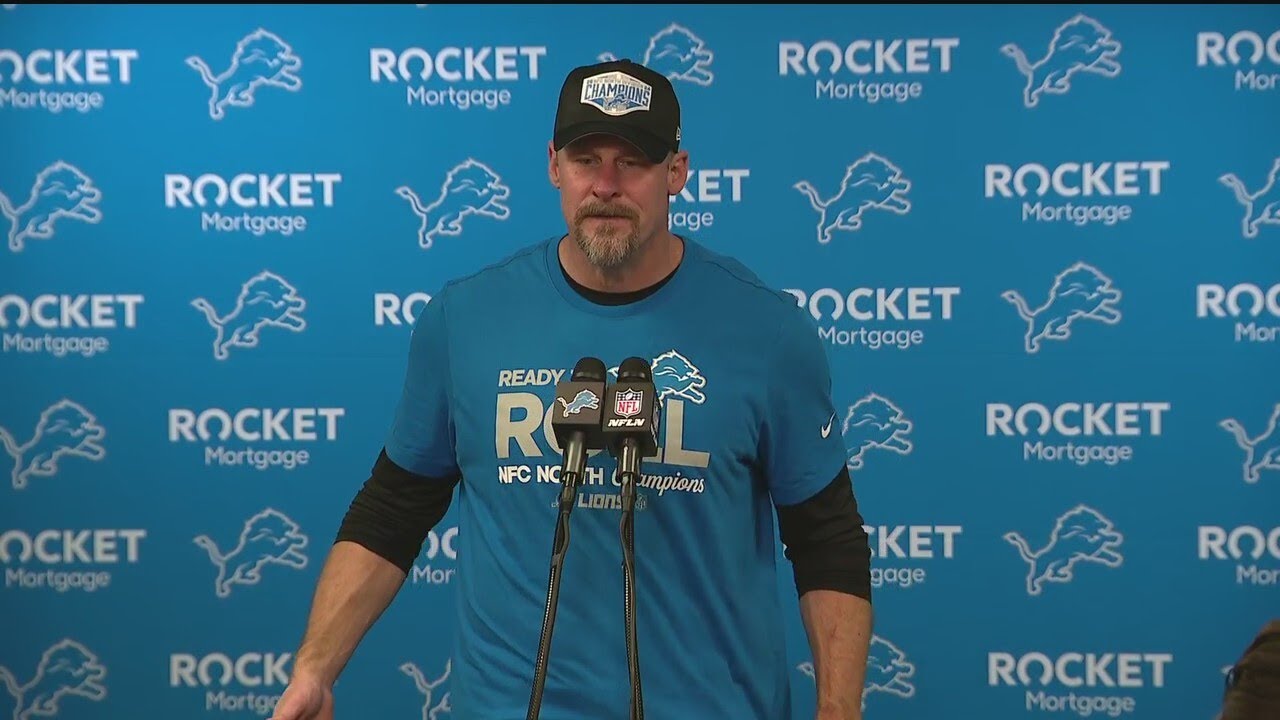 Dan Campbell post game comments after Lions win over Vikings