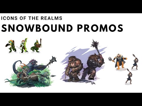 Icons of the Realms: Snowbound Promos - Wizkids Prepainted Miniatures