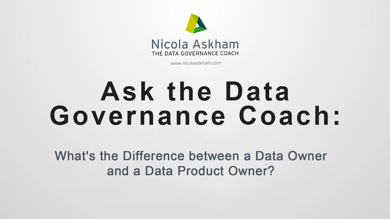 What's the difference between a Data Owner and a Data Product Owner?
