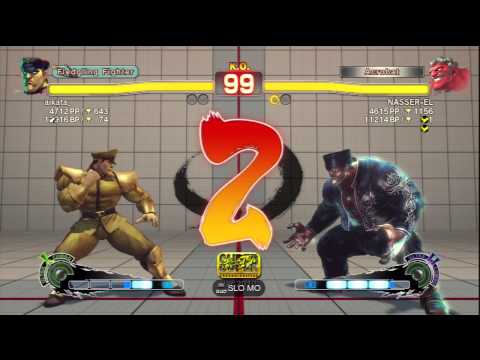 aikata_ [M.Bison] Vs NASSER-EL [Hakan] SSF4 AE Japanese Online Ranked Matches - PSN