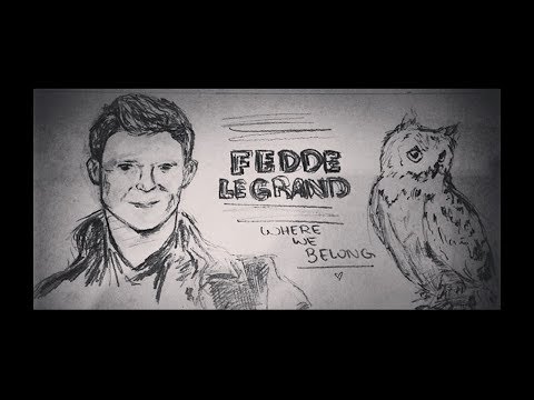 Fedde Le Grand & DI-RECT - Where We Belong [Official Lyric Video]