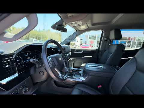 2022 Chevrolet Silverado 1500 Crew Cab Short Box 4-Wheel Drive LTZ in Black for sale at Boyer Chevrolet Buick GMC Bancroft in Bancroft, ON