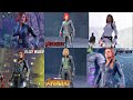 All Black Widow MCU Suits Showcase and Gameplay - Marvel's Avengers Game (4K 60FPS)