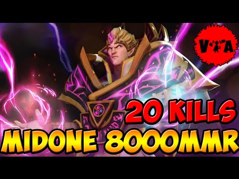 Dota 2 - MidOne 8000 MMR Plays Invoker vol #1 - Ranked Match