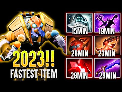 Perfect Tinker With 1000+ Gpm - 2023 Fastest Item On Tinker Dota 2