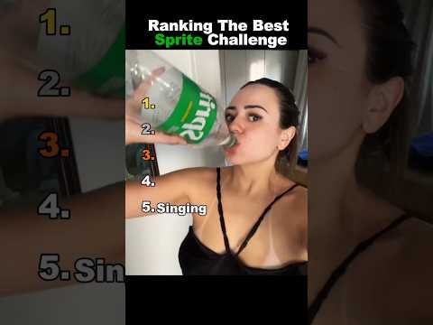 Ranking The Best Sprite Challenges 🍾