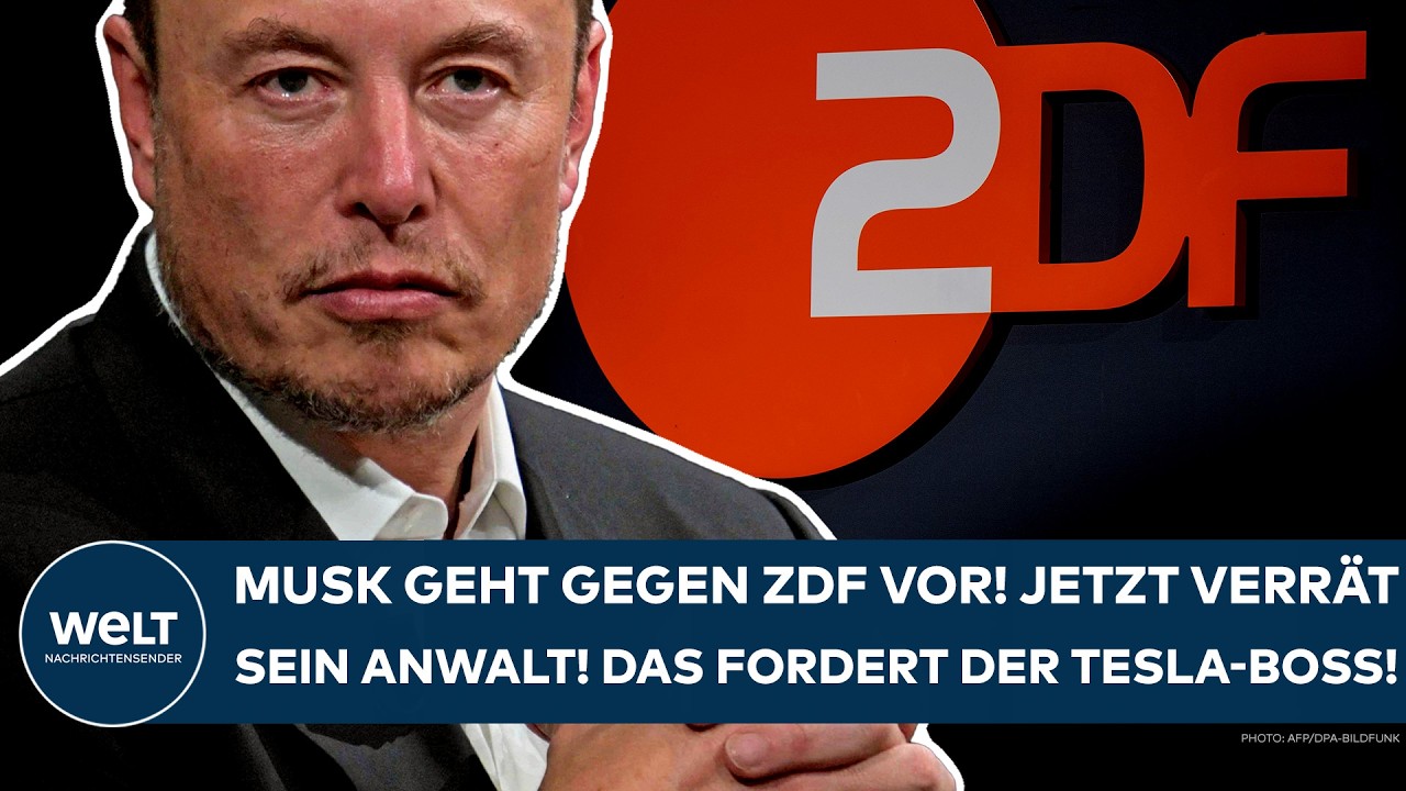 DEUTSCHLAND: Zoff mit dem ZDF! Anwalt von Musk wird deutlich! "So arbeitet kein seriöses Medium!"