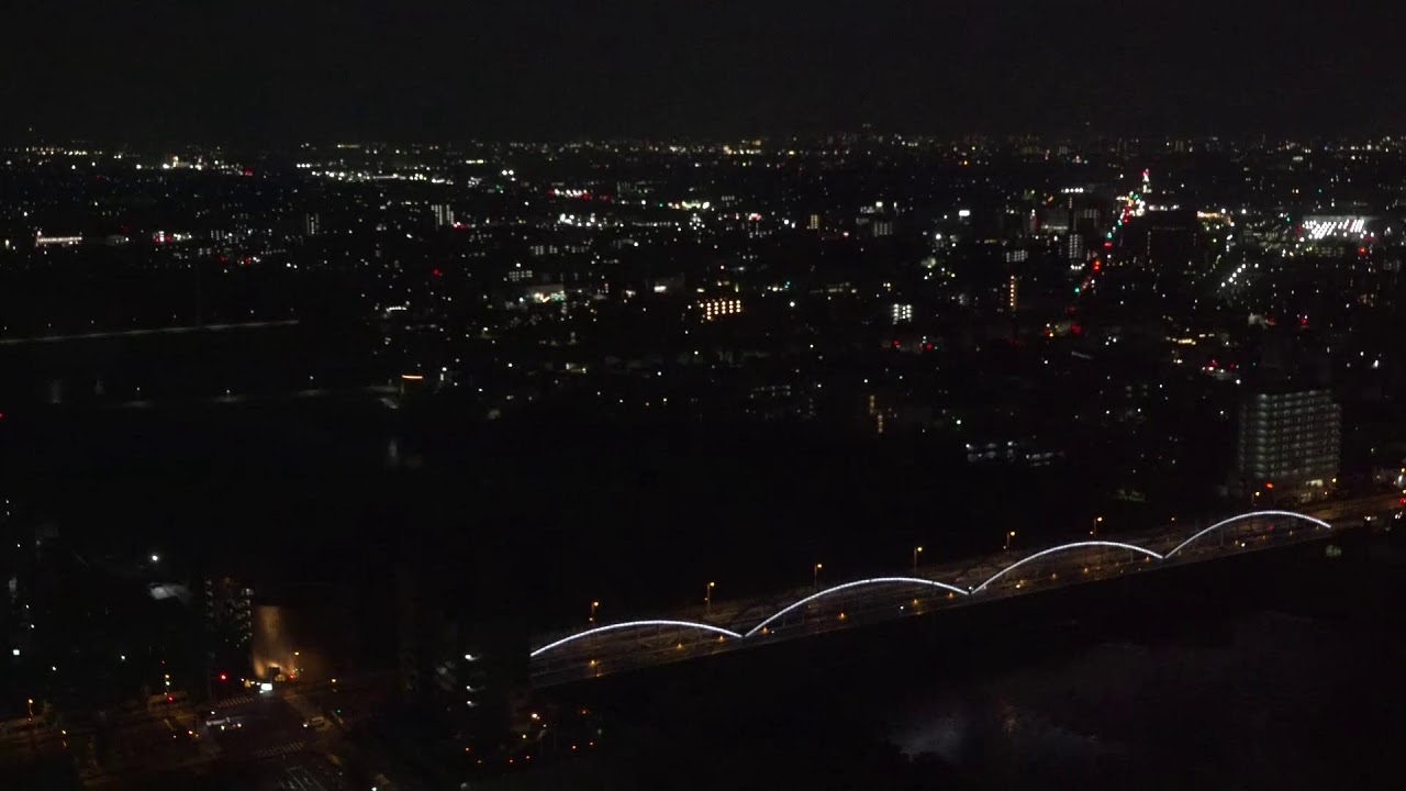 Live webcam view of Panorama de Maebashi desde la Prefectura