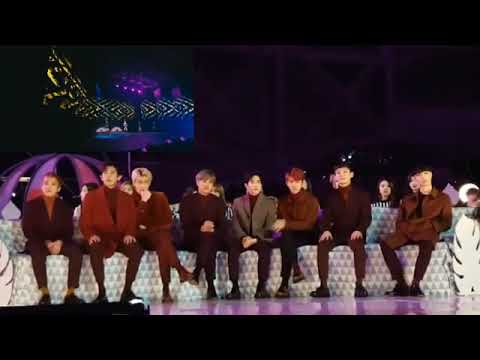 Exo reaction black pink kiss and make up live_@MMA