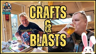 EASTER Weekend - Crafts - Beers + Games = VLOG #40