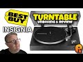 Best Buy Insignia Turntable Unboxing Review