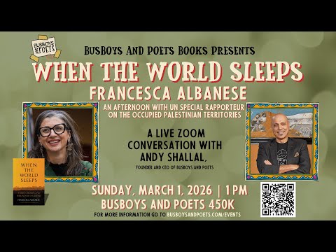 When the World Sleeps:  A Conversation with UN Special Rapporteur Francesca Albanese