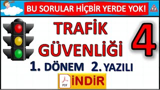 4 Sinif Trafik Guvenligi Testleri Coz Egitimhane Free Online