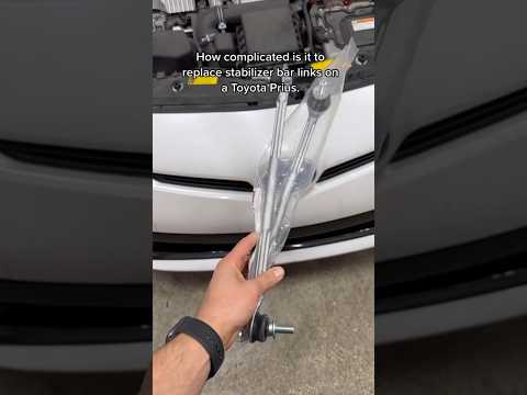 Stabilizer bar links | sway bar link replacement | how to replace Toyota Prius