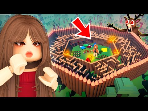 Ich baue eine Admin-Basis für meinen größten Hater in 99 Nights in the Forest! (Roblox)