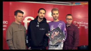 Paris : Tokio Hotel en dédicace à la Fnac de Saint Lazare