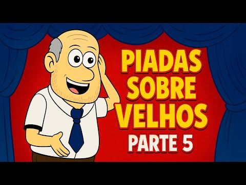 ANIMATED JOKES ABOUT OLD PEOPLE PART 5 - COMEDIAN THIAGO DIAS