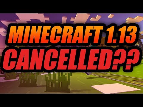WHAT IS HAPPENING TO MINECRAFT 1.13?? - MINECRAFT JAVA EDITION UPDATE AQUATIC UPDATE SOON?