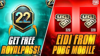 Get Free Royal Pass From Pubg Mobile| 5 Royal Pass Giveaway |PUBGM