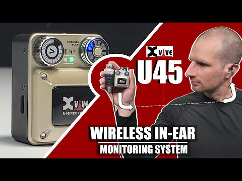 NEW From Xvive: U45 In-Ear Monitoring Wireless System