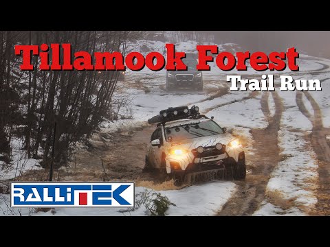 RalliTek takes on the Tillamook Forest for some Trail Runs