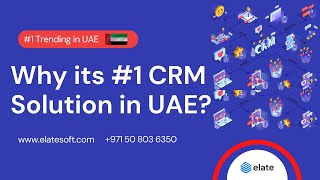 # 1 CRM Software in Dubai, UAE - 100% Customizable - Reviews, Pricing, and Demos - 2020-21 UAE.