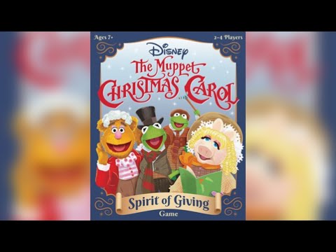 HOW TO PLAY Disney The Muppet Christmas Carol Spirit of Giving Game