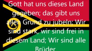 Nationalhymne von Vanuatu (deutsche Übersetzung)