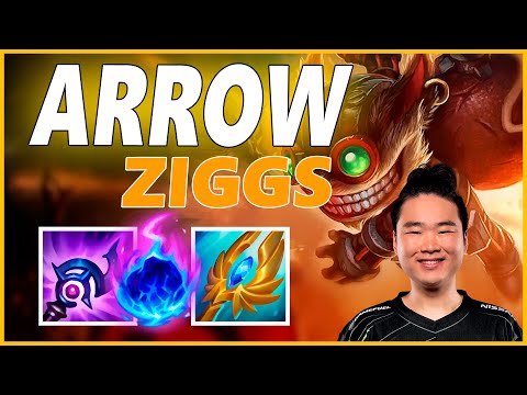 ⚡ARROW ZIGGS ADC GAMEPLAY⚡SEASON 12 LEAGUE OF LEGENDS