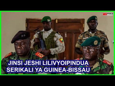 RIPOTI:JESHI LIMEFANYA UMAFIA WA HALI YA JUU KUMTEKA RAIS NA KUIPINDUA SERIKALI GUINEA-BISSAU 