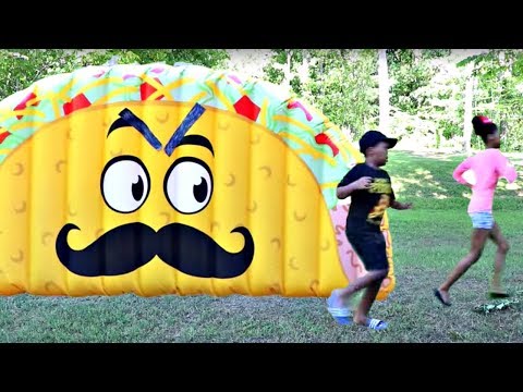 GIANT TACO vs Shiloh and Shasha - Onyx Kids
