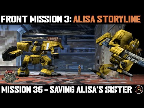 Front Mission 3: Alisa Story (Platinum Medals) -Mission 35- Saving Alisa's Sister