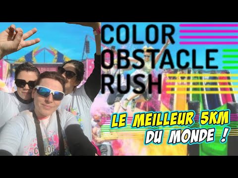 Journée délirante à la color obstacle rush Paris 2023