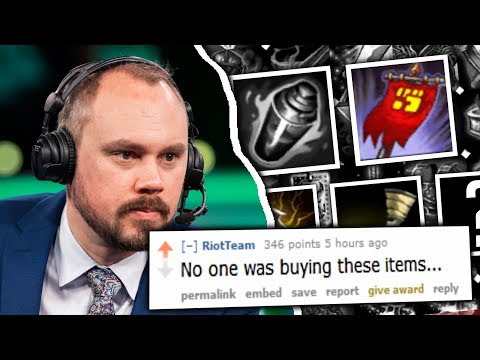 5 Controversial Items REMOVED By Riot Games - League of Legends