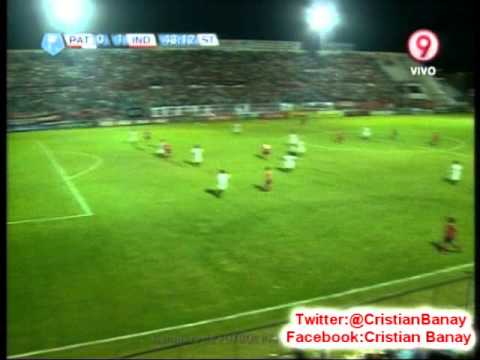 Patronato 0 Independiente 1 (Relato Juan Pablo Marron) Torneo Nacional B 2013/14 Golazo de Vidal