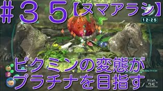 【ピクミン3】 ピクミンの変態がミッションでプラチナを狙うpart35・ボス”ヌマアラシ”タイム3:16【ライジング】