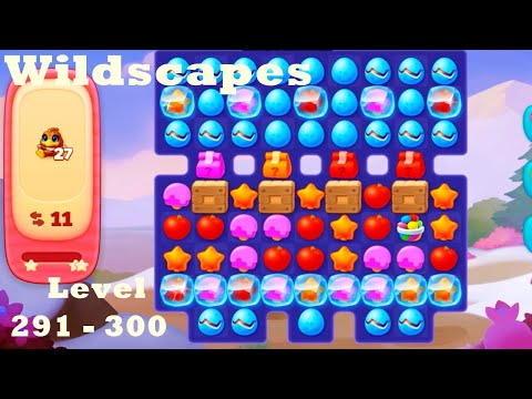 Wildscapes Level 291- 300 HD Walkthrough | Gameplay | 3 - match game | ios | android | pc | app