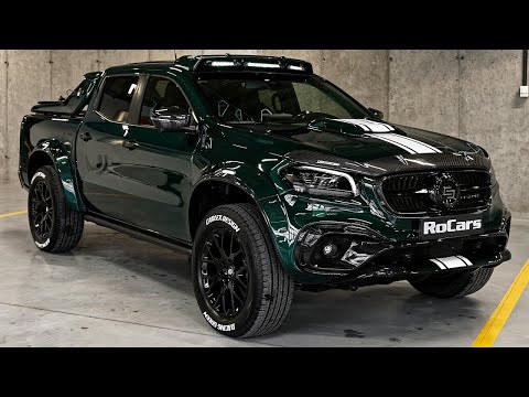 Mercedes X Class Racing Green Edition   Wild Pickup from Carlex Design|By CamcarWorld
