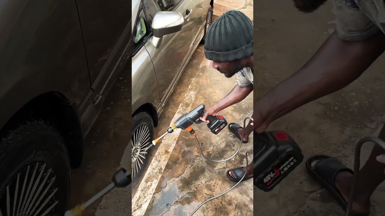 High pressure wash gun #carcleaning #pressurewashing #cashwash #pressuresprayer