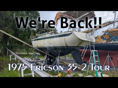 Ericson 35 Sailboat tour