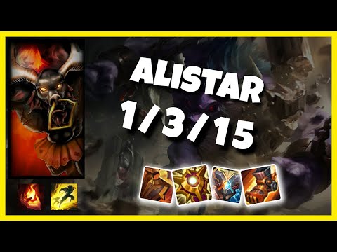 Alistar Support 11.2 Challenger Gameplay Replay - S11 (1/3/15) - KOREAN