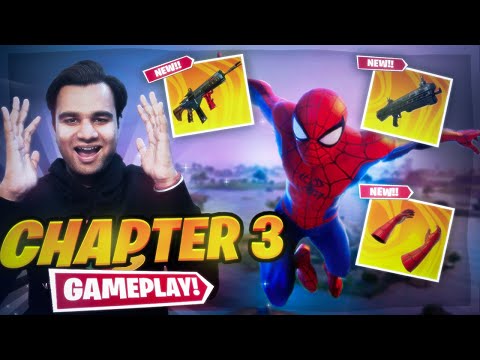 NEW SPIDERMAN MYTHIC (WEB SHOOTERS) GAMEPLAY || FORTNITE LIVE