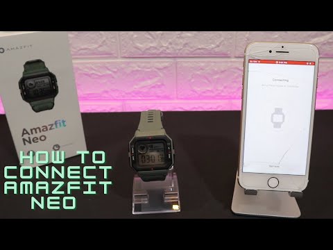 How to connect Amazfit Neo to IPhone ZEPP IOS App