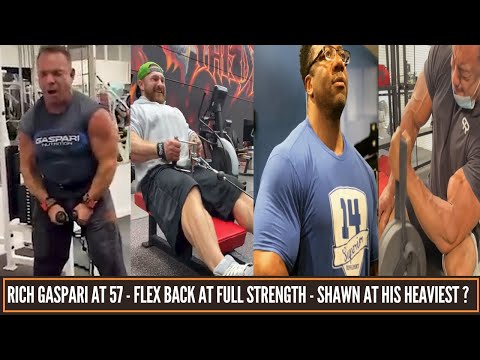Rich Gaspari still going strong - Flex Lewis back at full potential - Shawn Rhoden at his heaviest ?