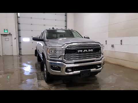 2022 Ram 3500 Limited 4x4 Crew Cab 6'4" Box in Silver for sale at Indian Head Chrysler Dodge Jeep Ram Ltd. in Indian Head, SK