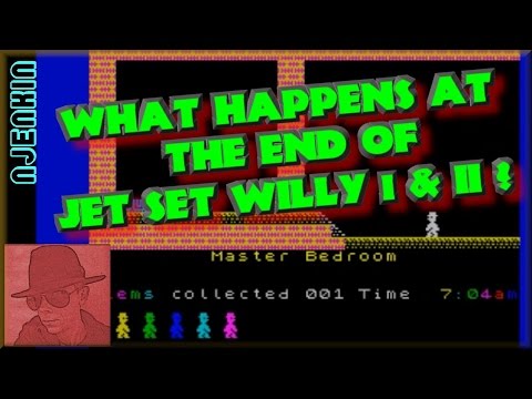 What happens at the end of Jet Set Willy I & II ? - ZX Spectrum 48k