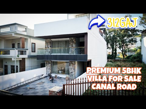 PREMIUM 5BHK VILLA FOR SALE ON CANAL ROAD (GATED SOCIETY)#houseindehradun #dehradunproperty #home 