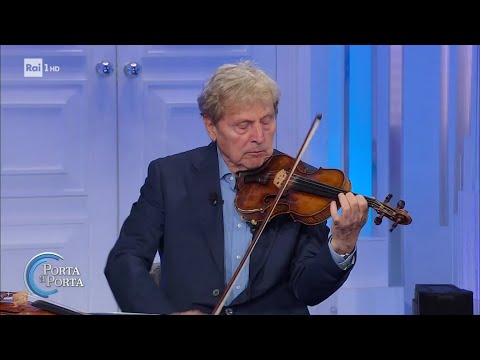 Il Maestro Uto Ughi ospite a Porta a Porta - Porta a porta 23/05/2024